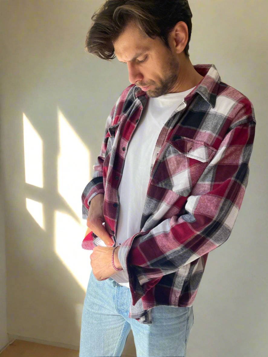 мъжка карирана риза на Atlas for Мen