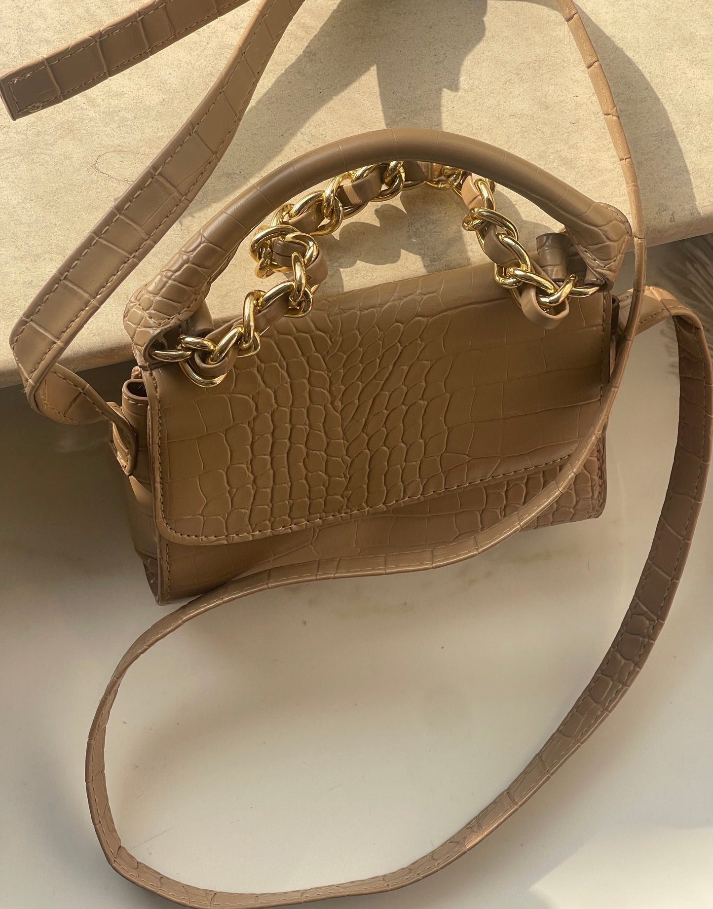 small beige bag Primark
