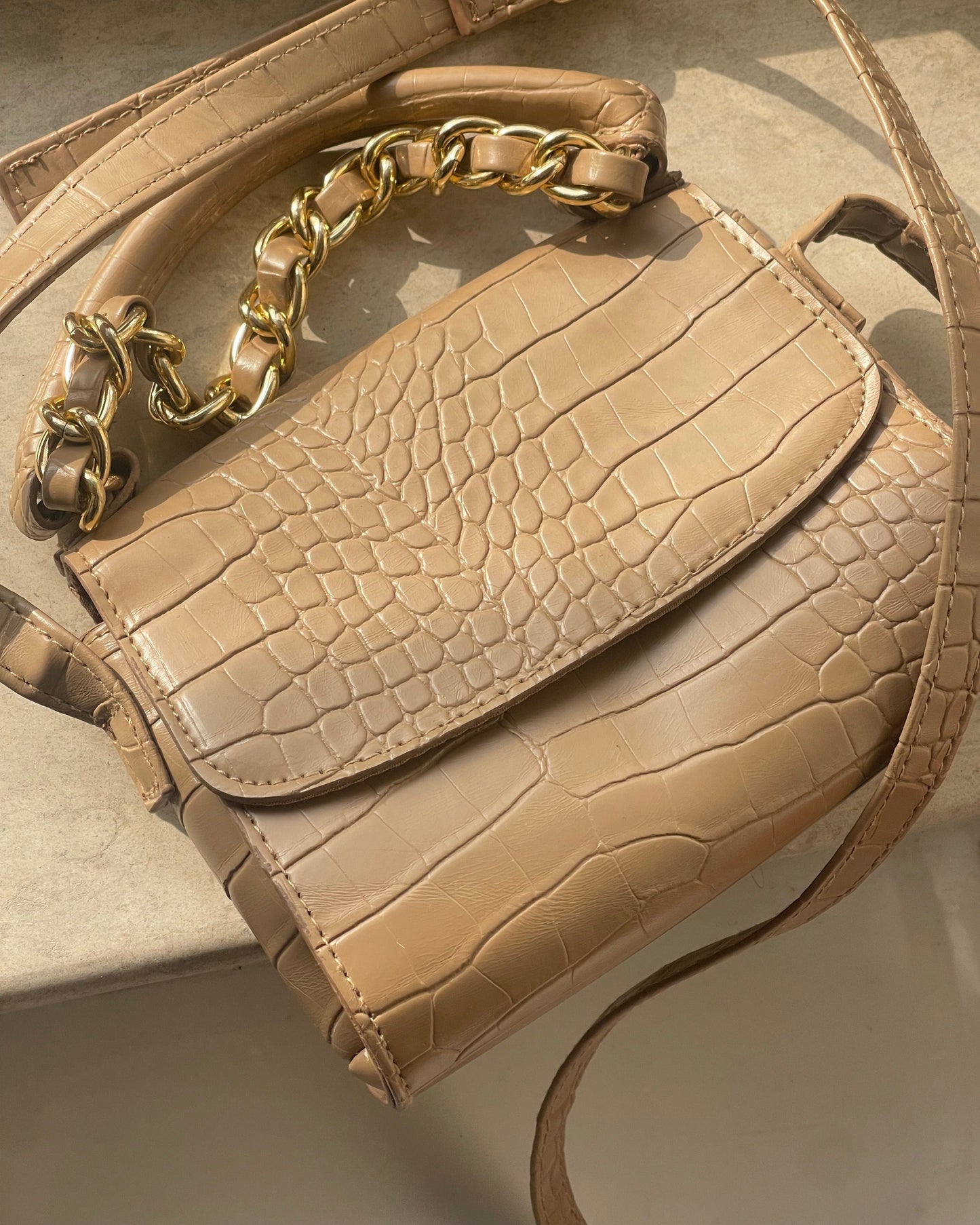 small beige bag Primark