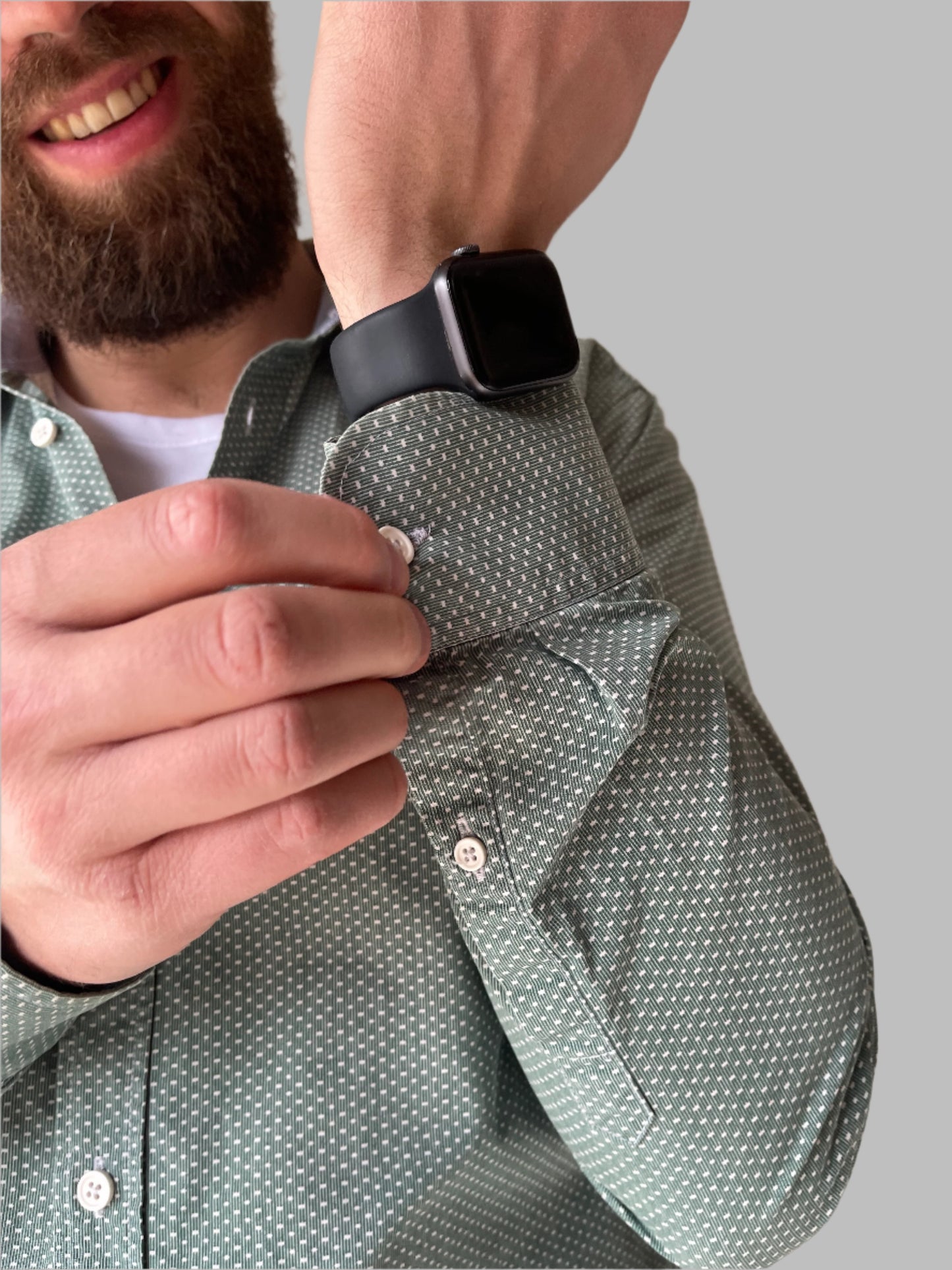 long-sleeve green shirt by Frant
