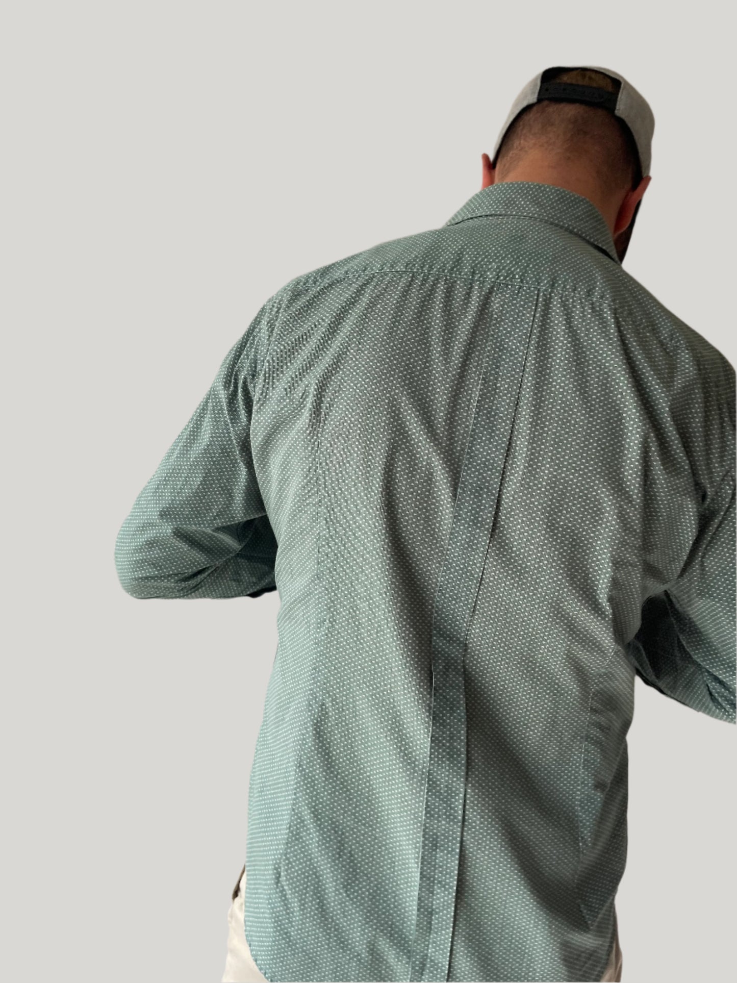 long-sleeve green shirt by Frant