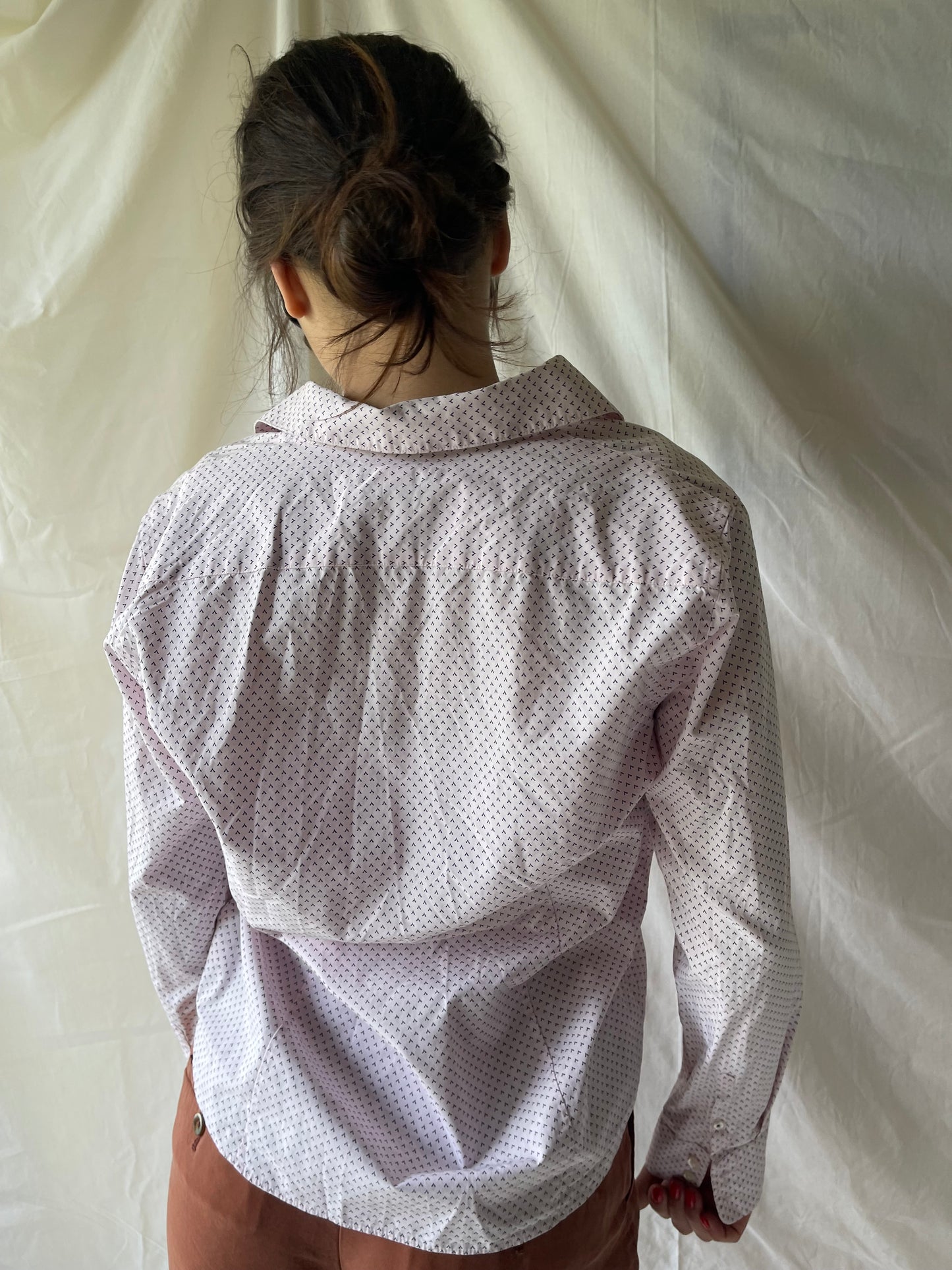 button-up cotton shirt by Lands End
