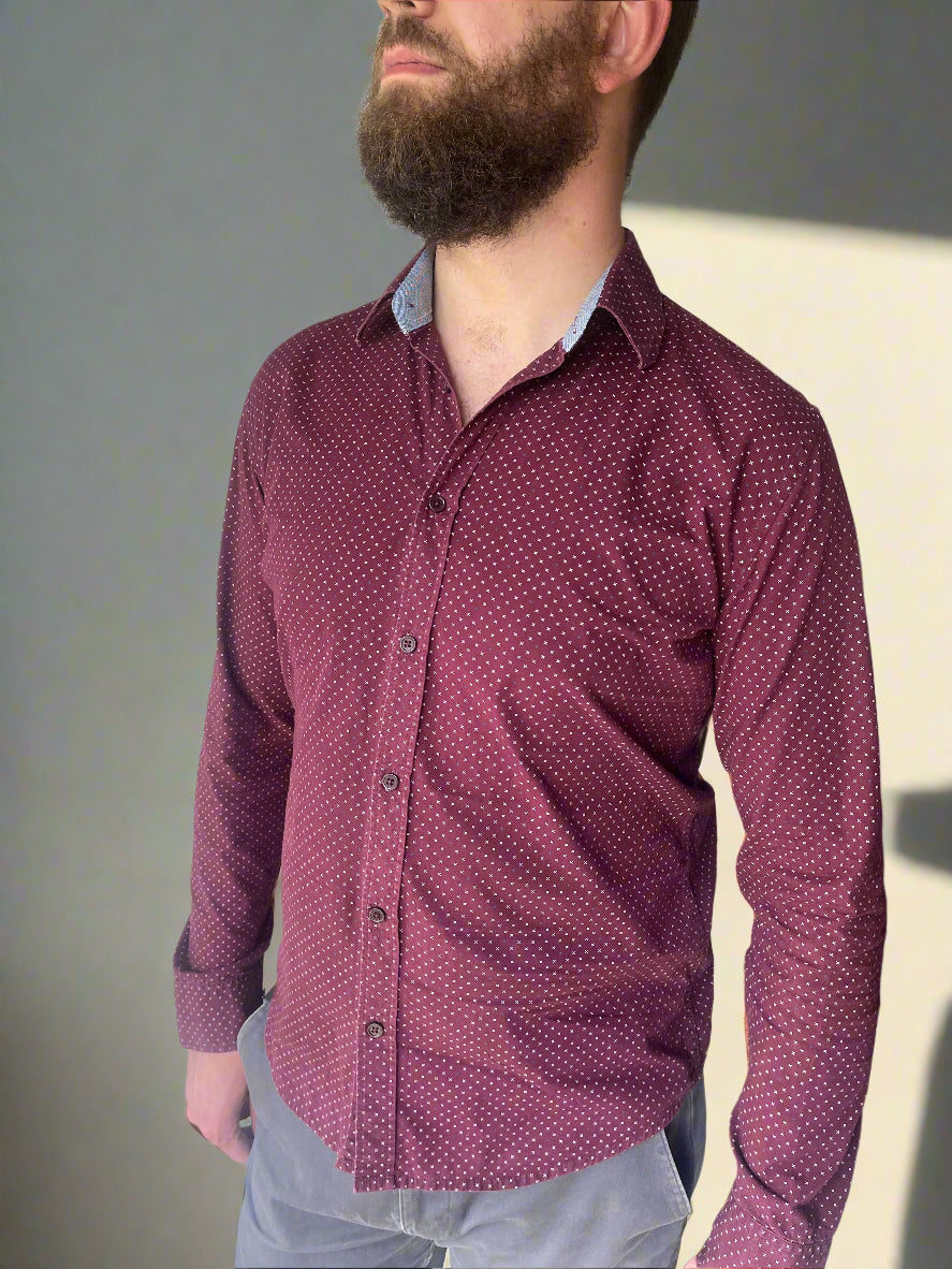 long-sleeve formal shirt