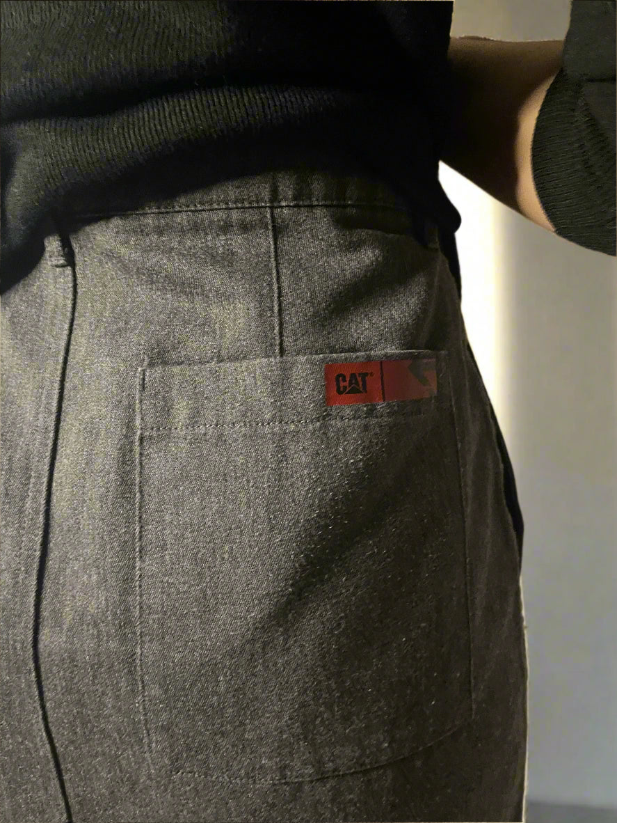 grey maxi skirt by CAT