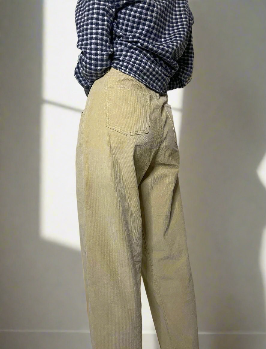 straight leg corduroy jeans by Shein