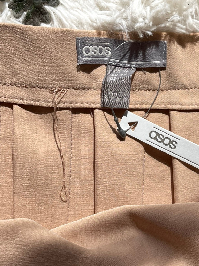 pleated mini skirt from ASOS UK