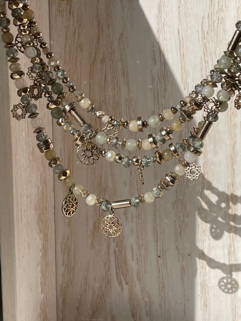 multiline choker necklace from M&S