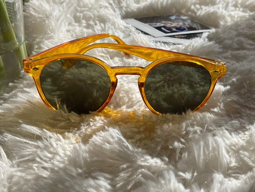 cool & quirky orange sunglasses