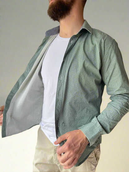 long-sleeve green shirt by Frant