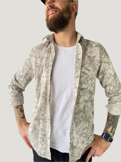 beige shirt by LC Waikiki