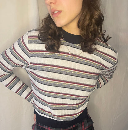 soft checkered sweater by FB Sister