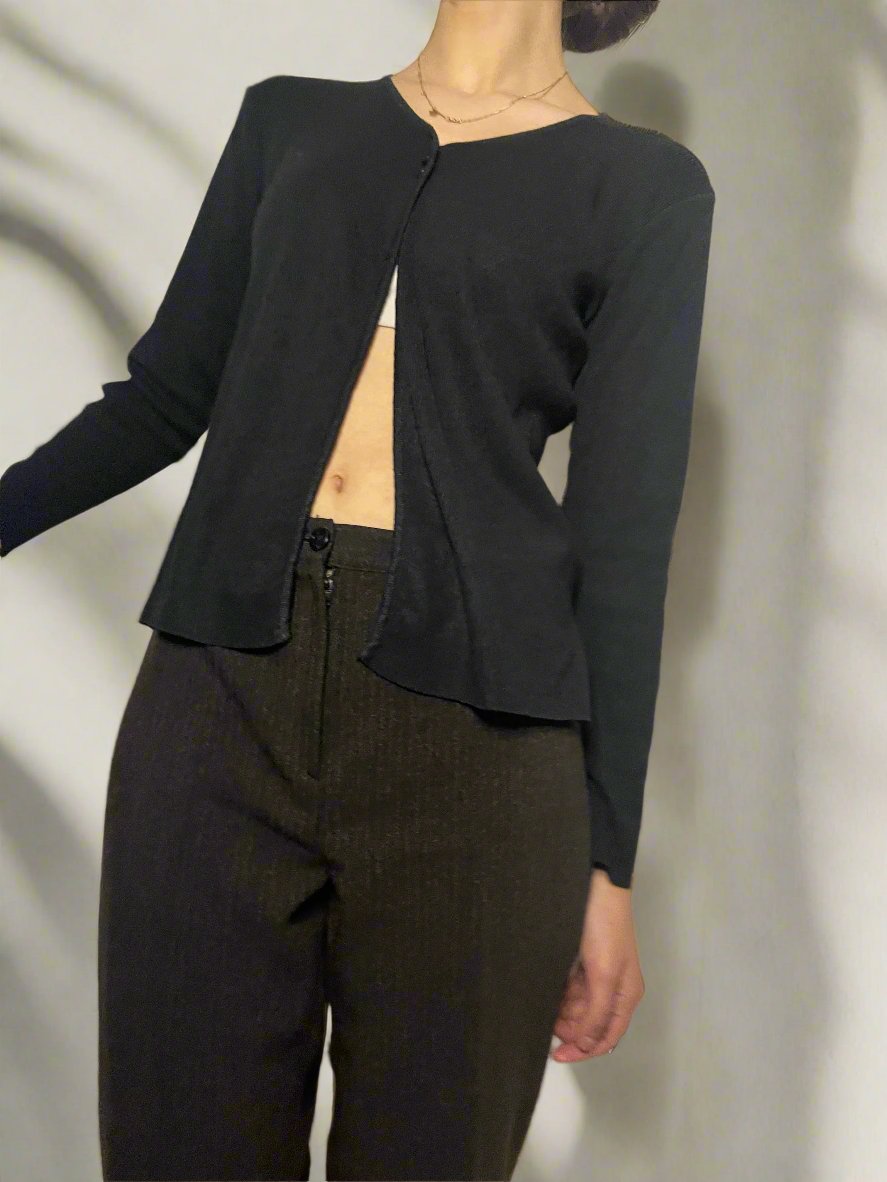 brown cigar-style trouser