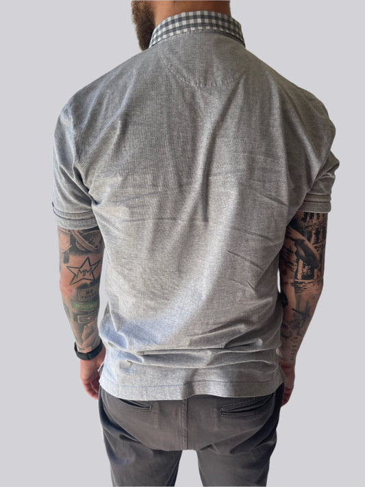 grey polo shirt by LC Waikiki