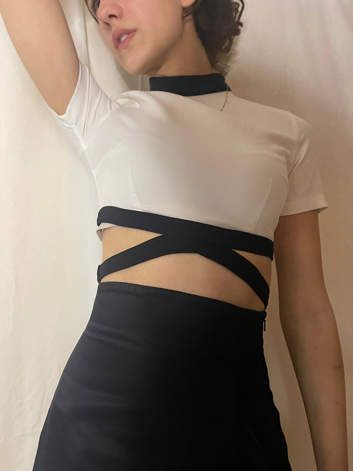 party crop top from Missguided