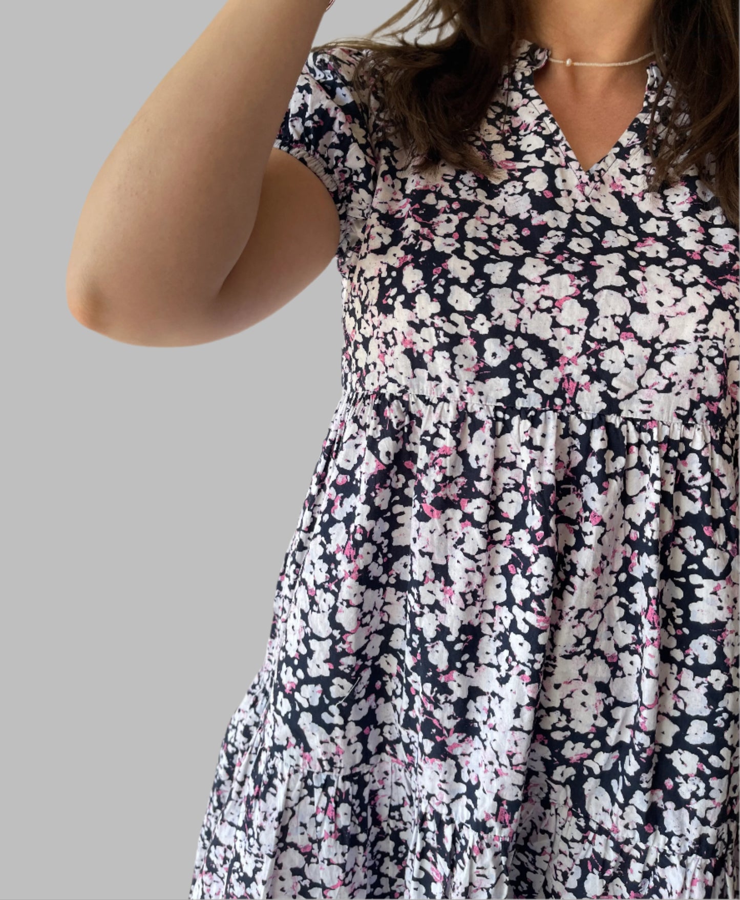 soft floral summer dress by Cubus
