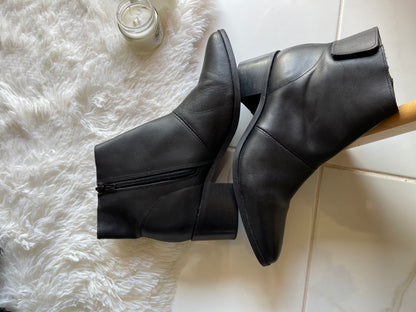 leather ankle boot from ASOS UK