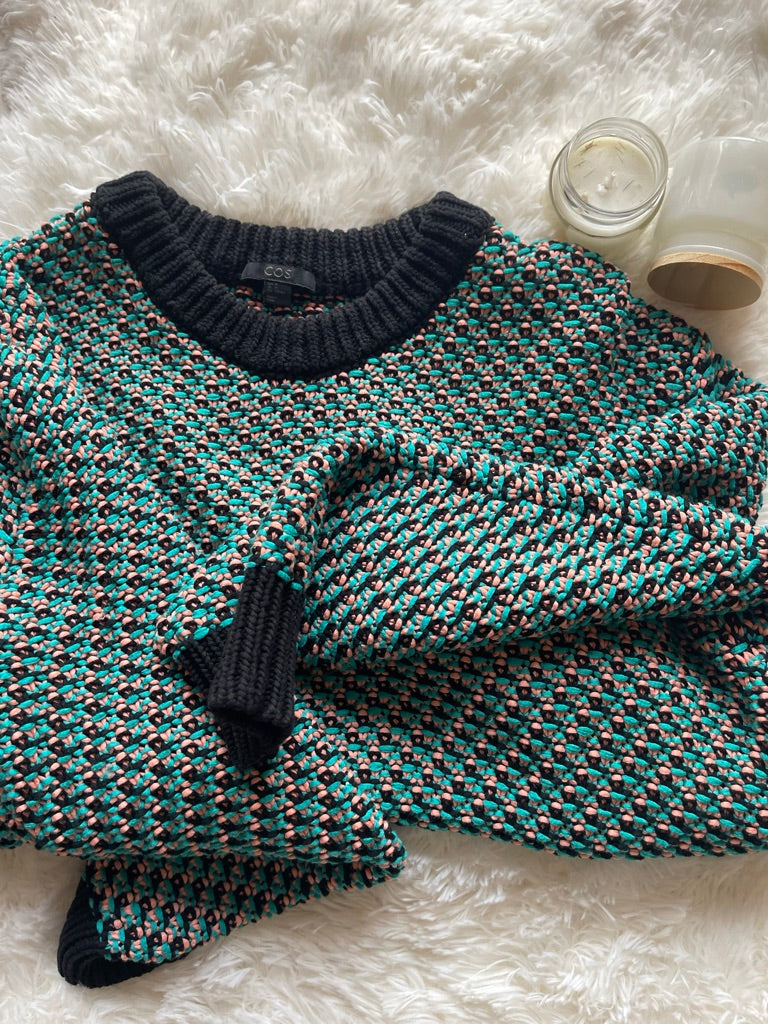 thick knit sweater by COS