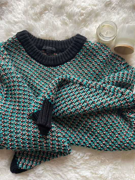 thick knit sweater by COS