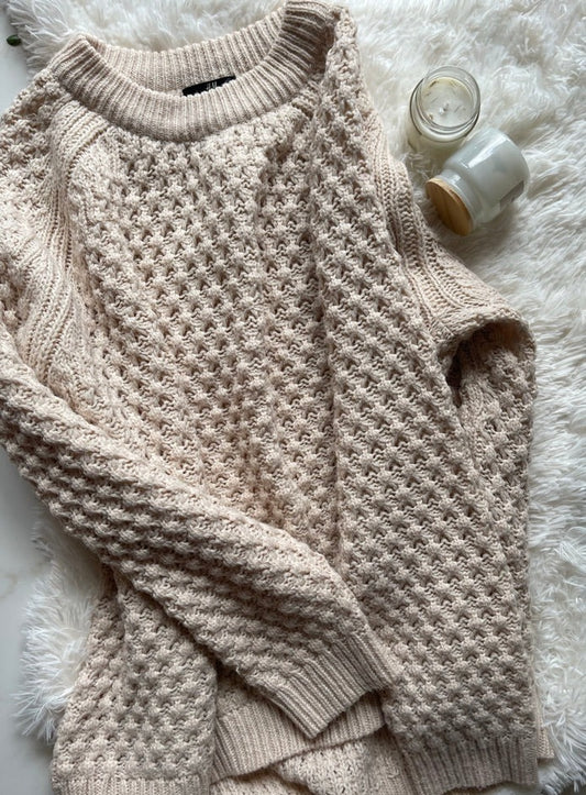 knitted-H&M-oversized-sweater-in blush