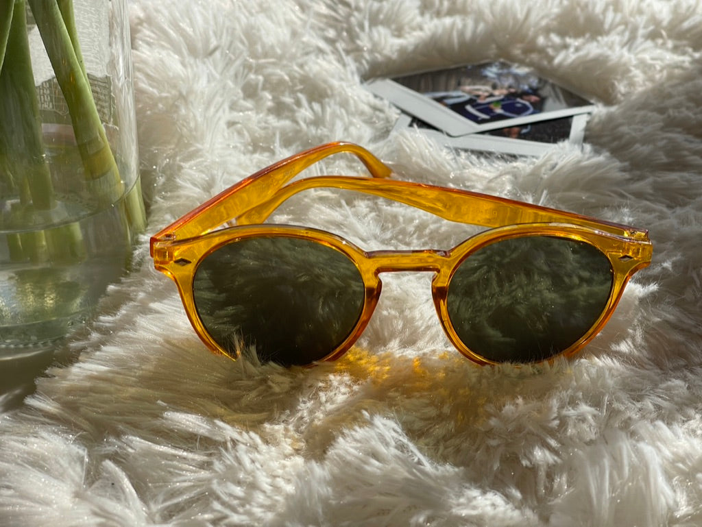 cool & quirky orange sunglasses