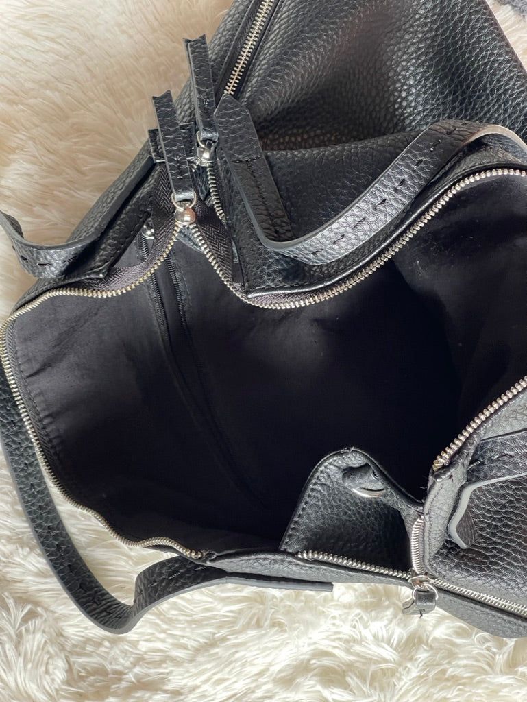 faux-leather bag | medium