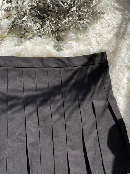 mini skirt with plaits - new - from ASOS