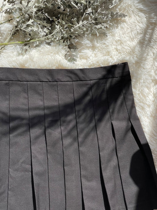 mini skirt with plaits - new - from ASOS