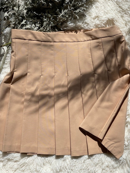 pleated mini skirt from ASOS UK